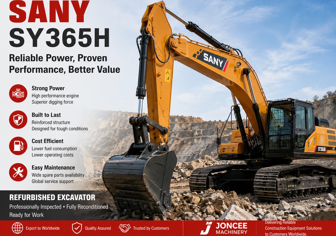SANY SY365H Excavator