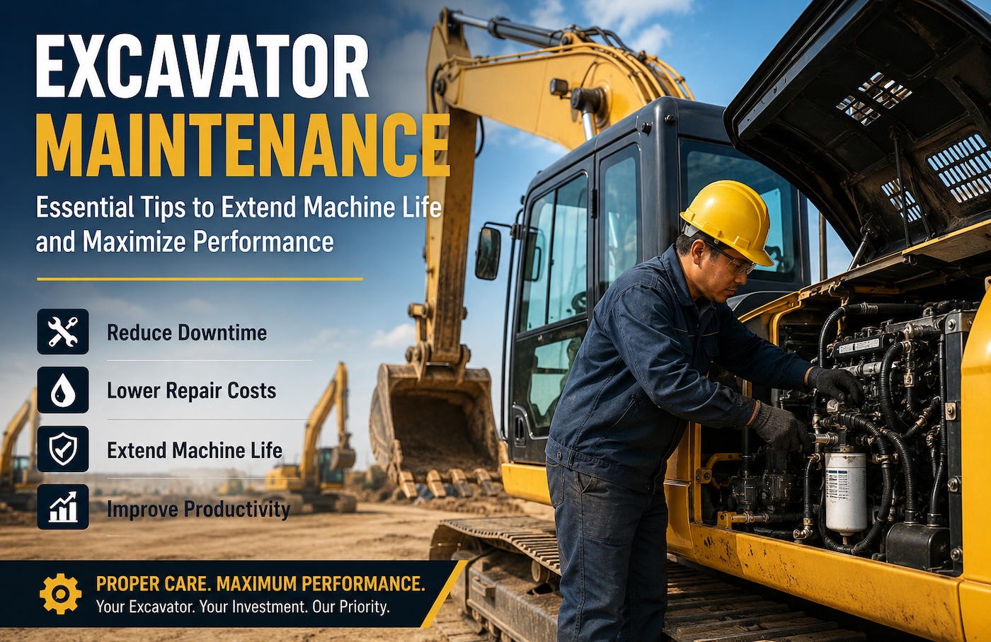 Excavator Maintenance