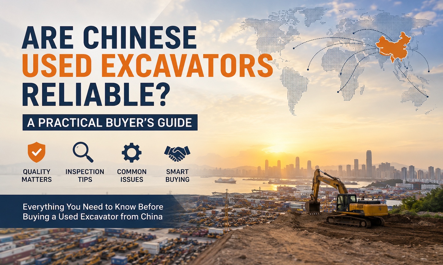 Are Chinese Used Excavators Reliable?