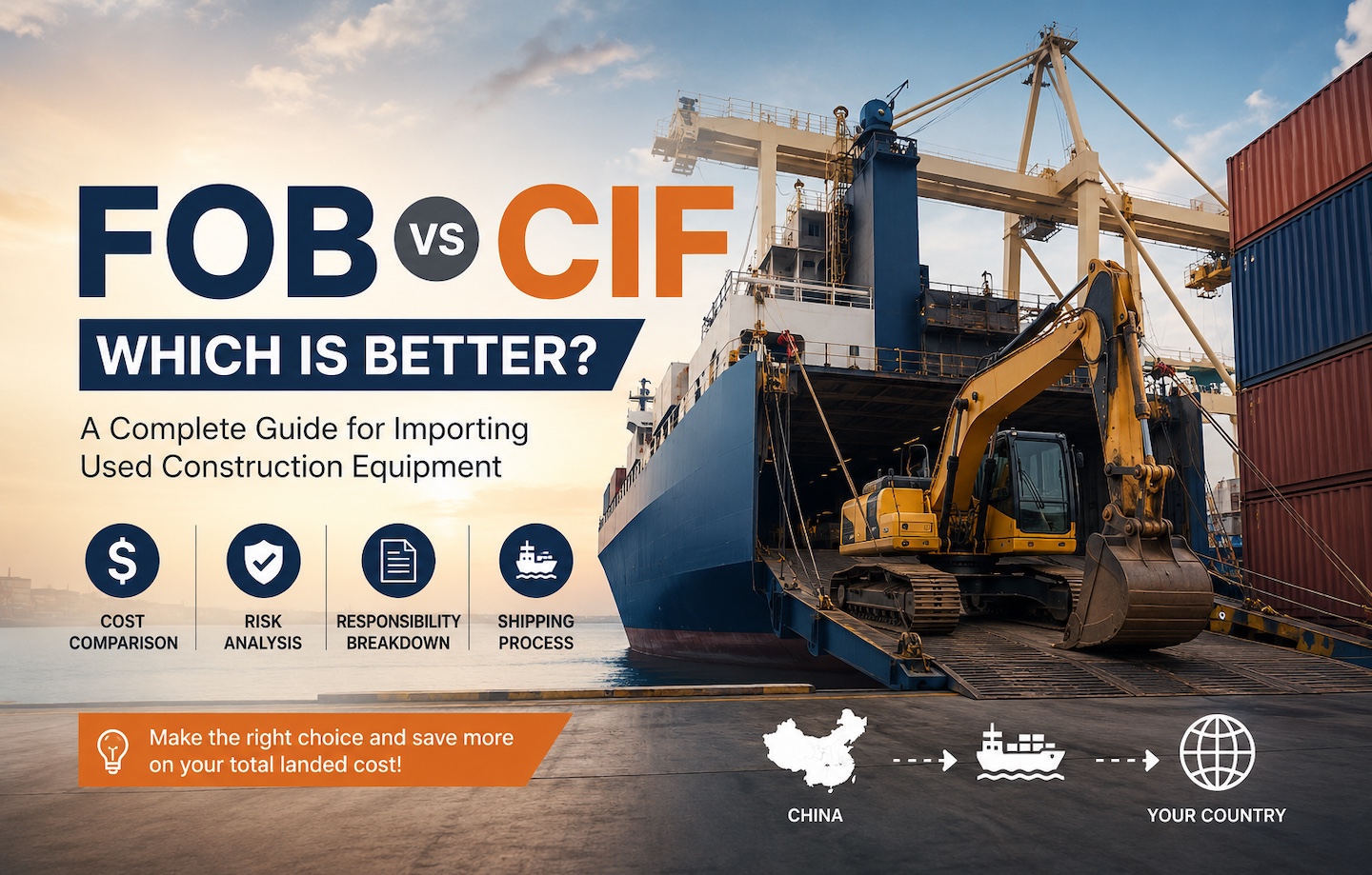 FOB VS CIF SHIPPING