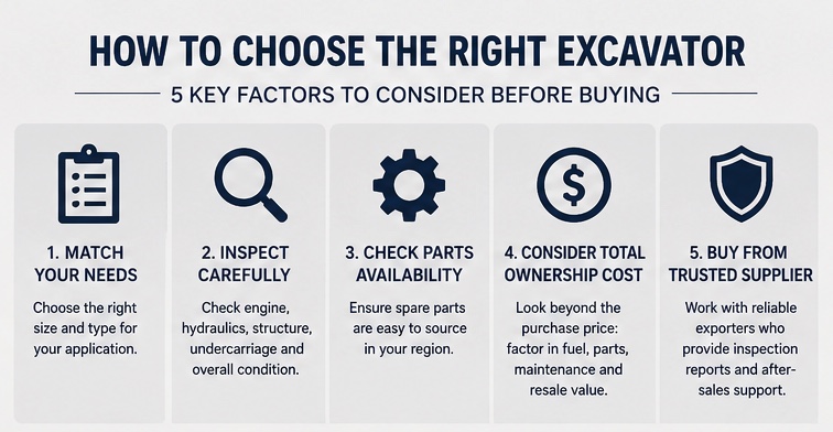 How to choose excavator