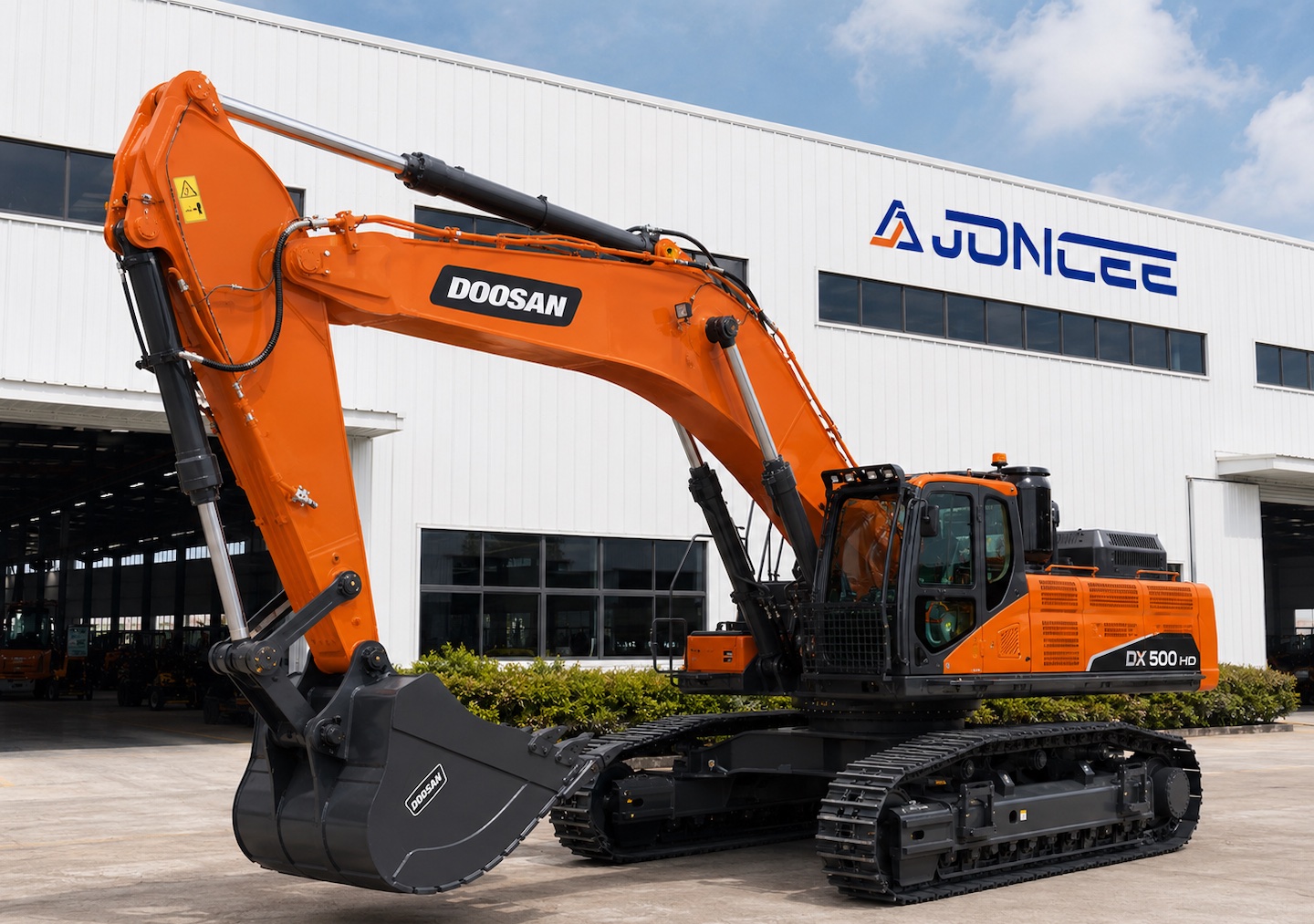 used DOOSAN DX500HD-9C