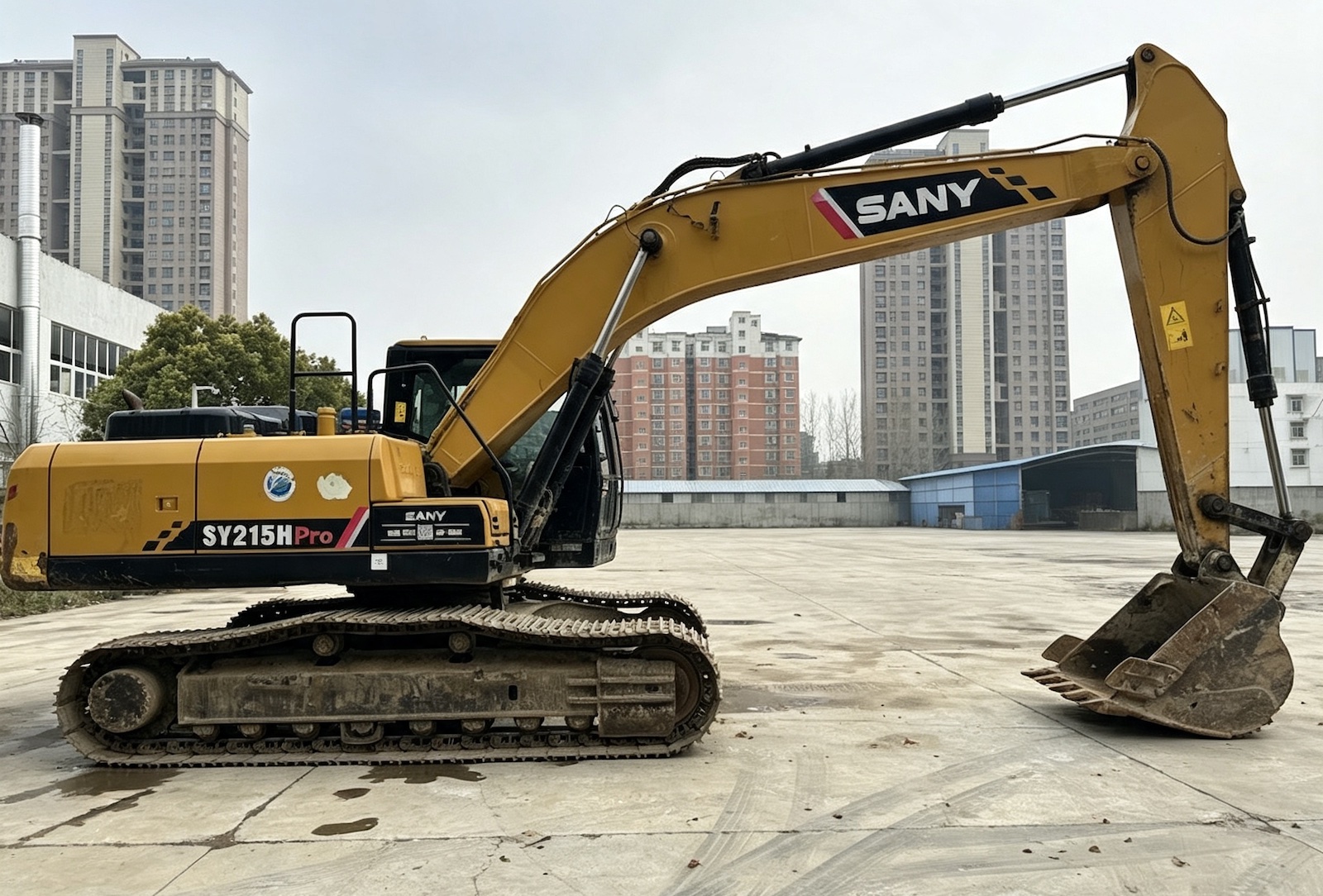 used SANY SY215H PRO