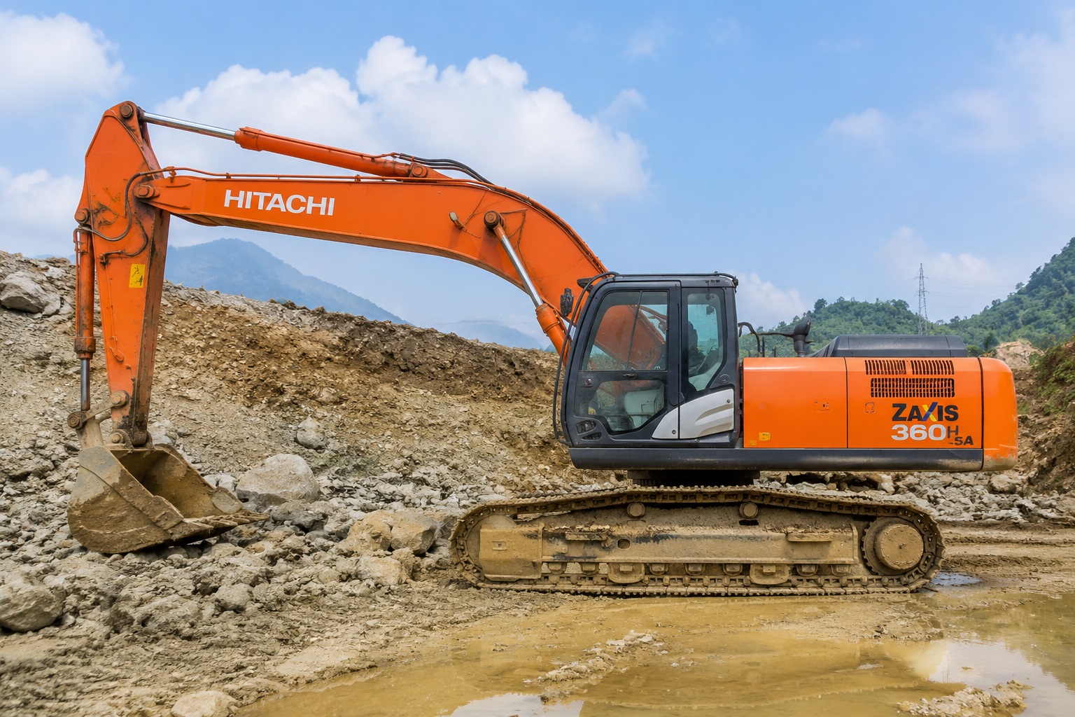 used Hitachi ZX360H-5A