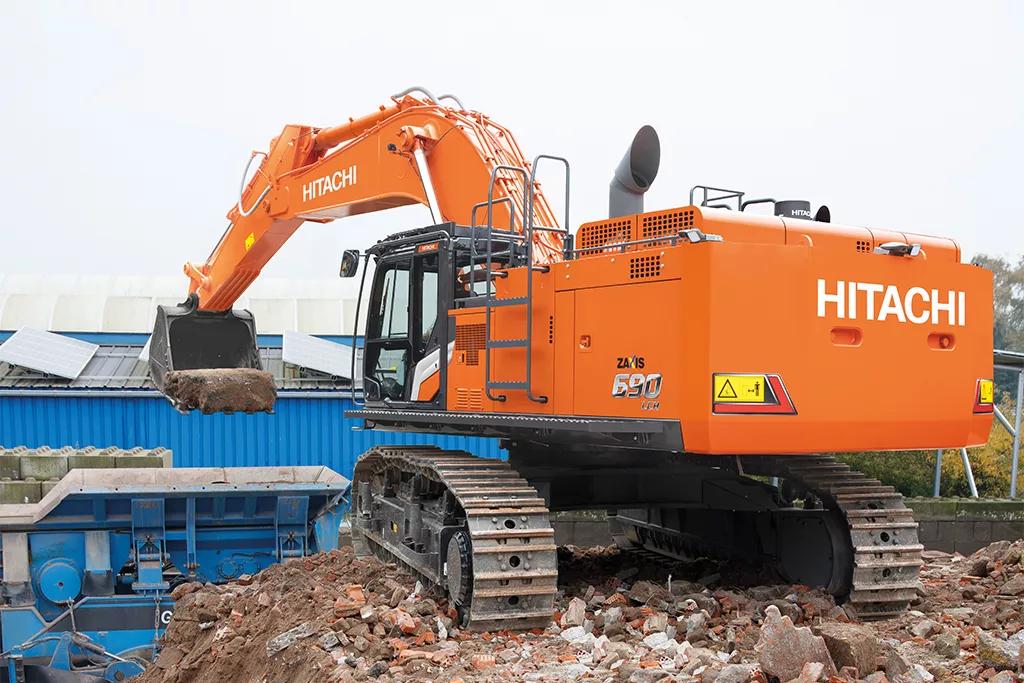 used Hitachi ZX690LCH-5A