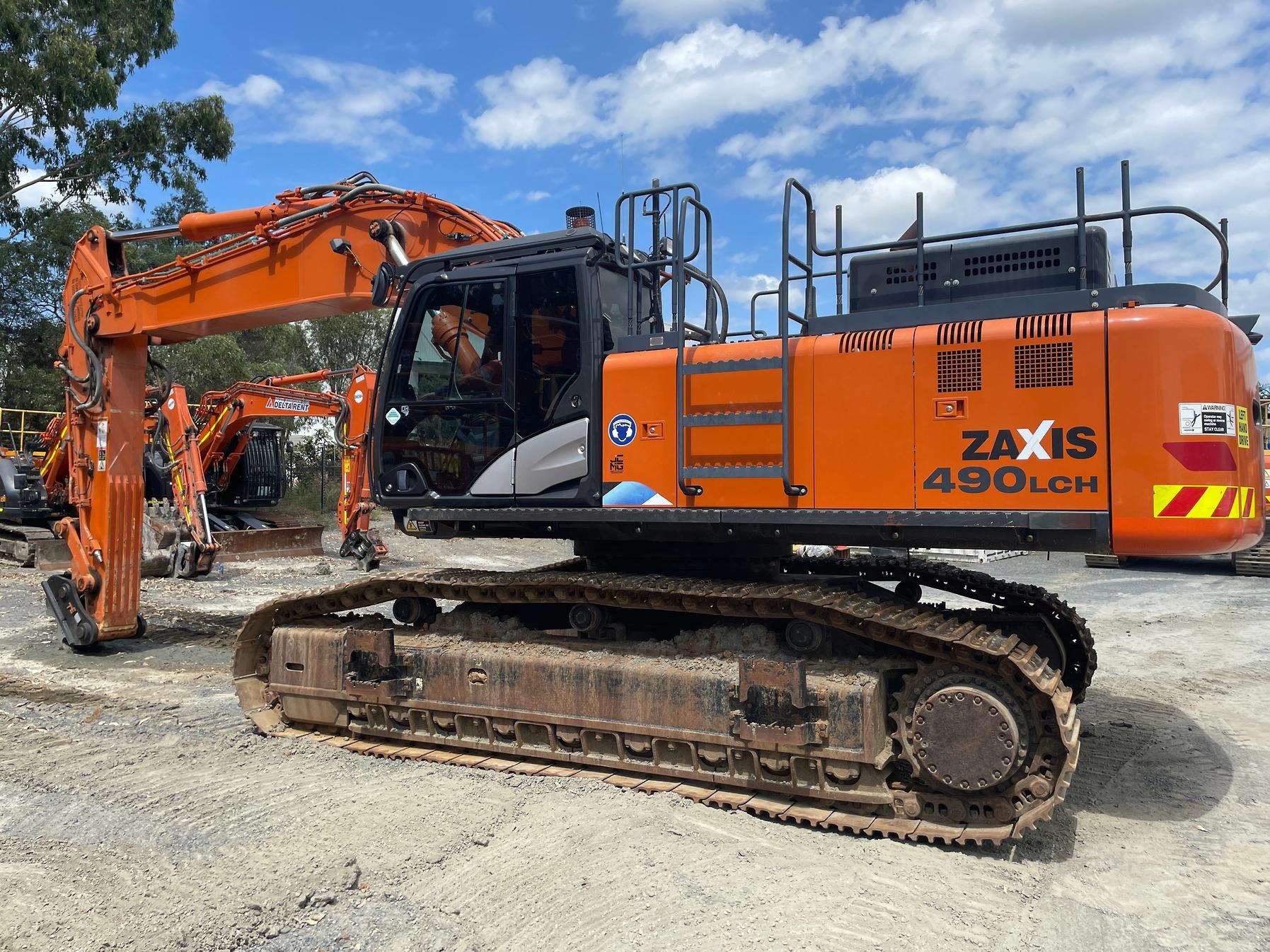 used Hitachi ZX490LCH-5A