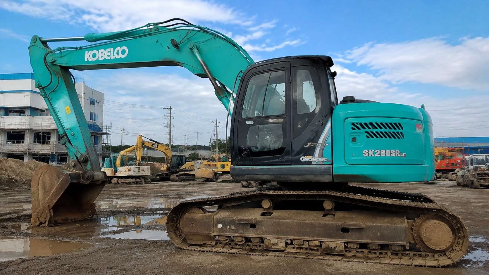 used KOBELCO SK260SRLC-3