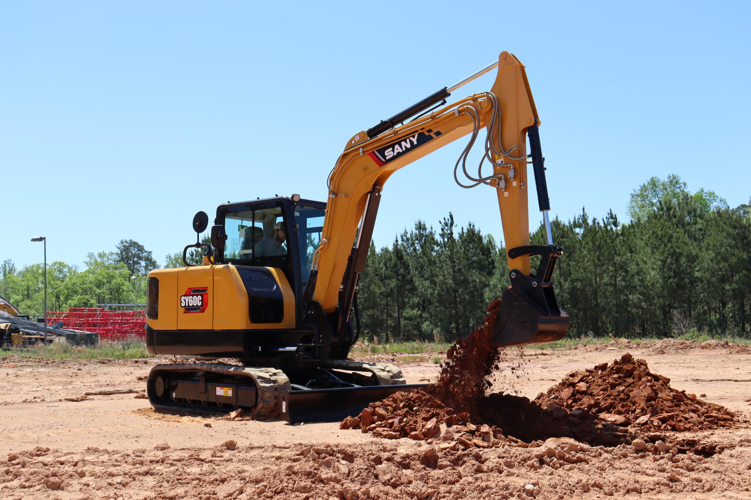 used SANY SY60C‑8
