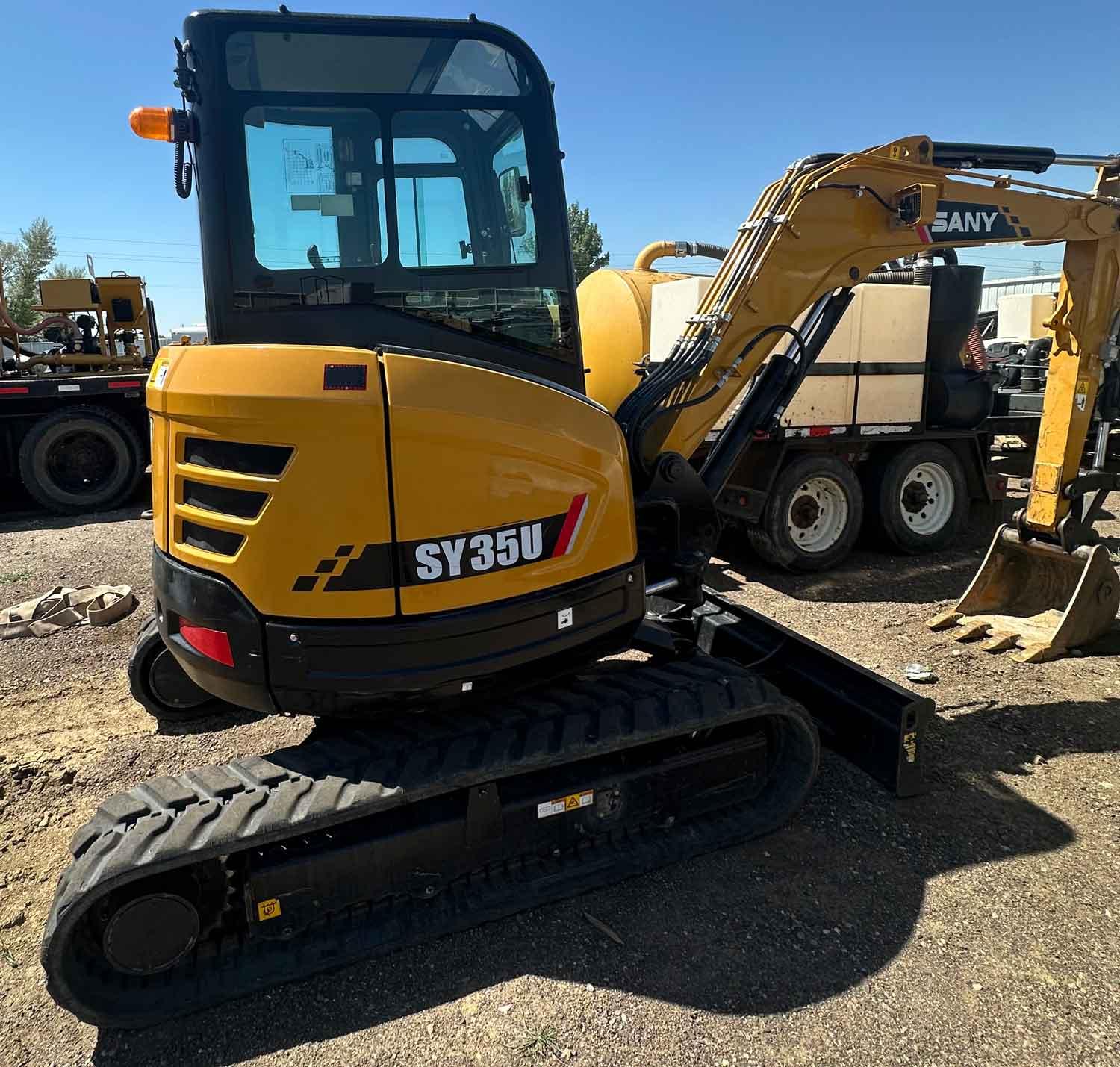 used SANY SY35U‑8