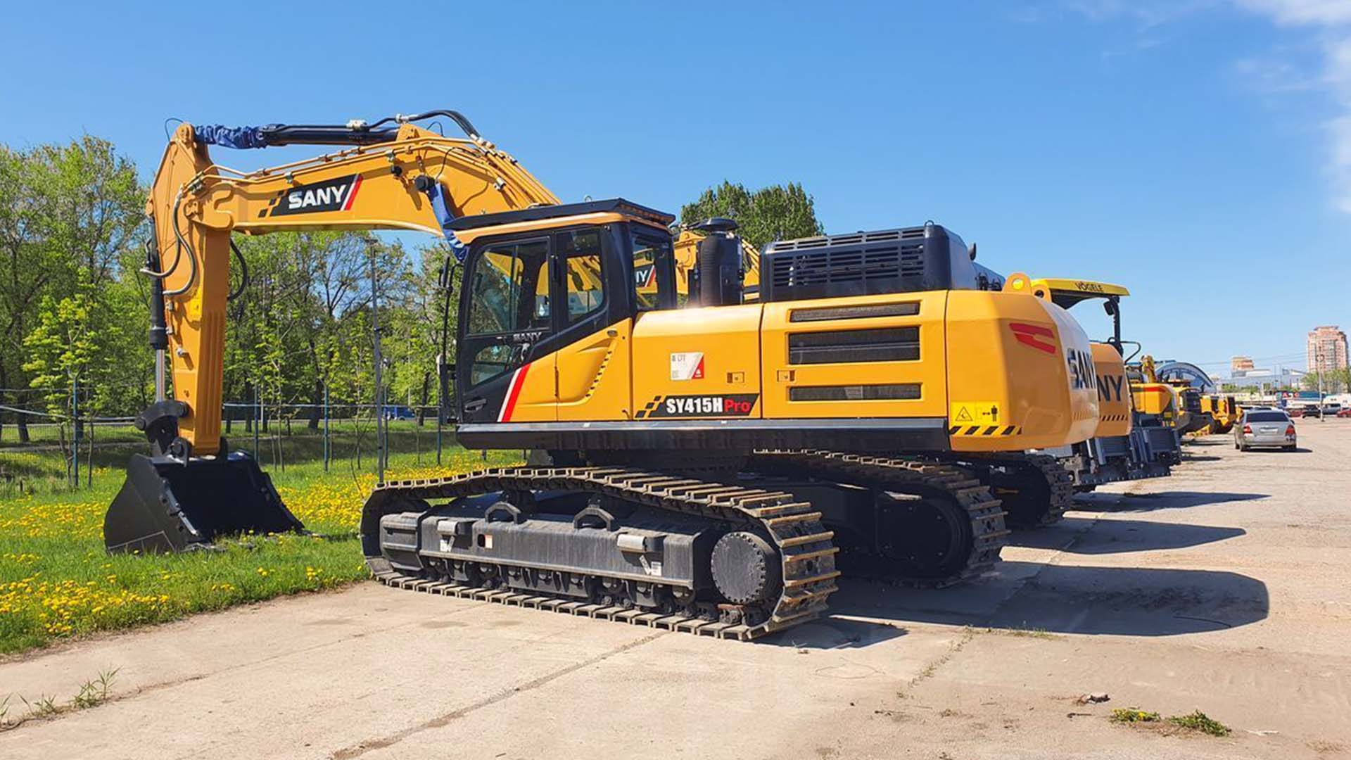 used SANY SY415H pro