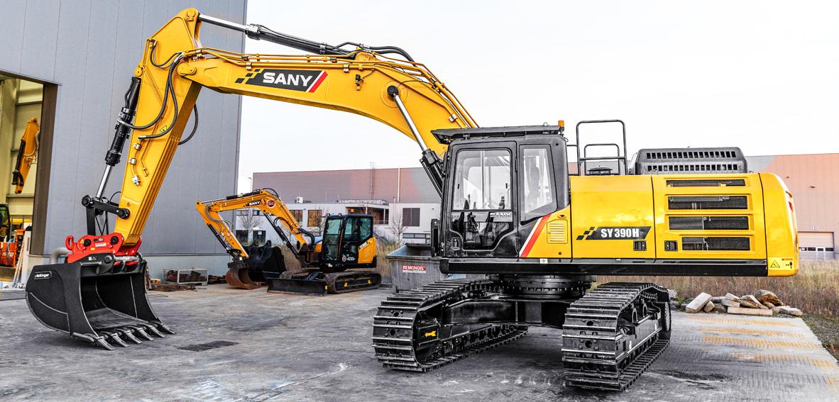 used SANY SY390H‑8